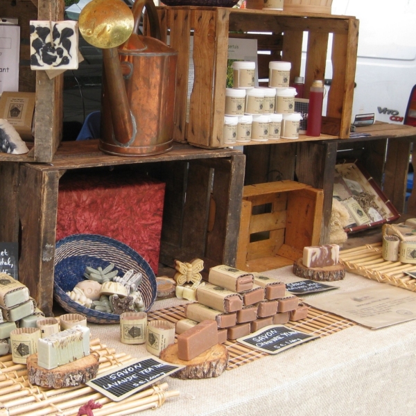 Marché "Artisanat et saveurs des Alpes du Sud"_Annot