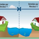 Qui est responsable de l’entretien de la rivière ?